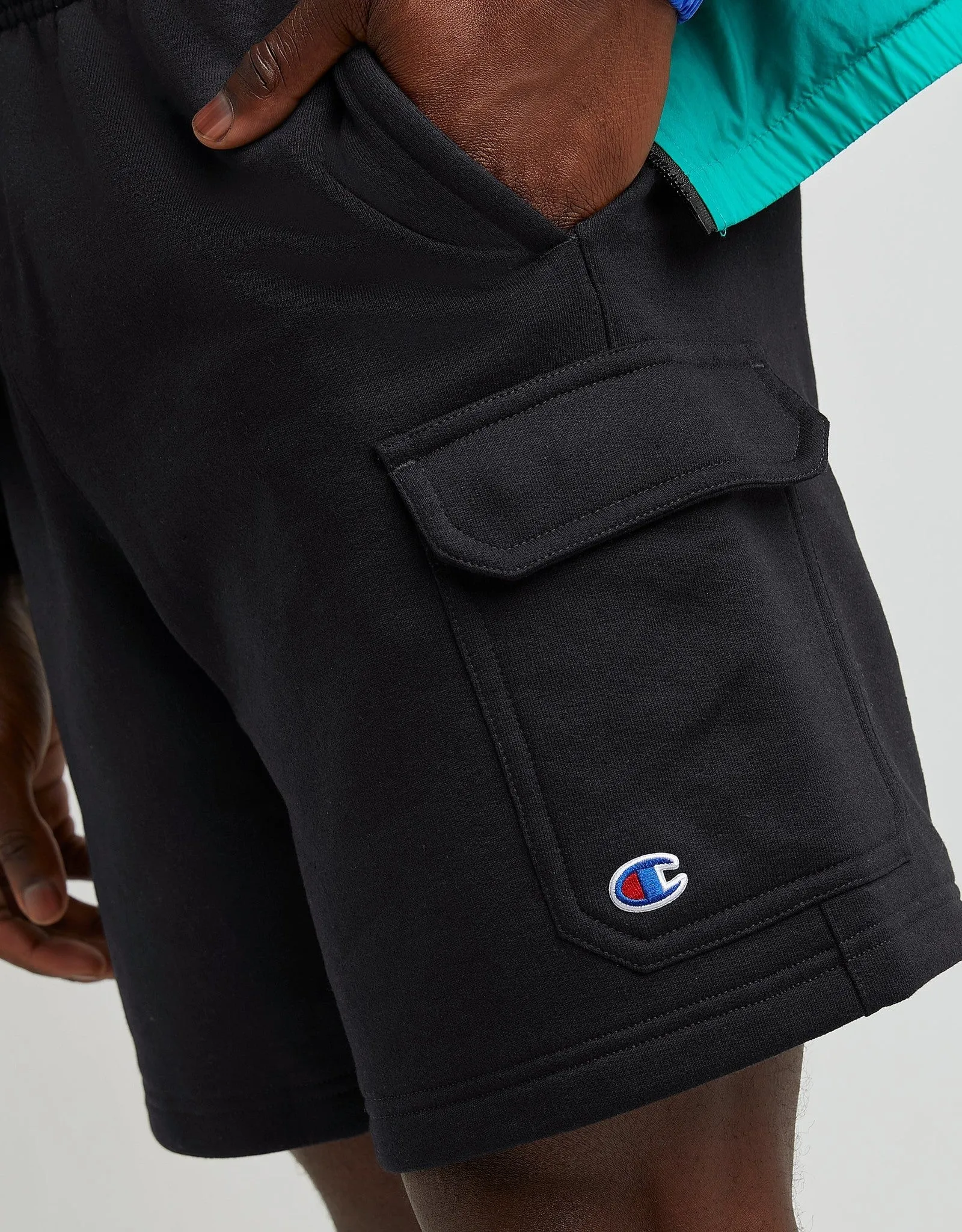 POWERBLEND FLEECE CARGO SHORTS 8" MEN'S