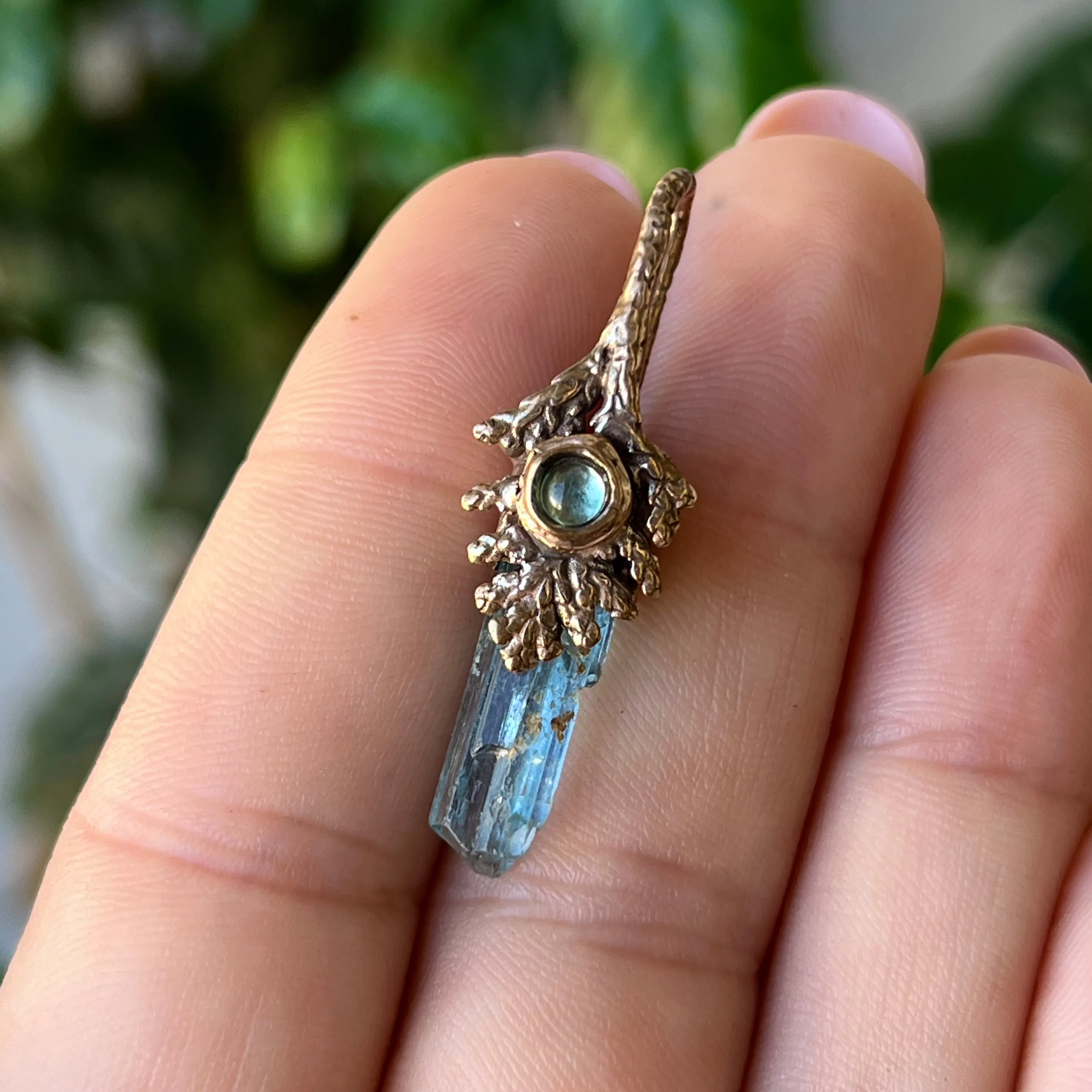 PRE-ORDER FOR JENNIFER- Aquamarine Fairy Pendant