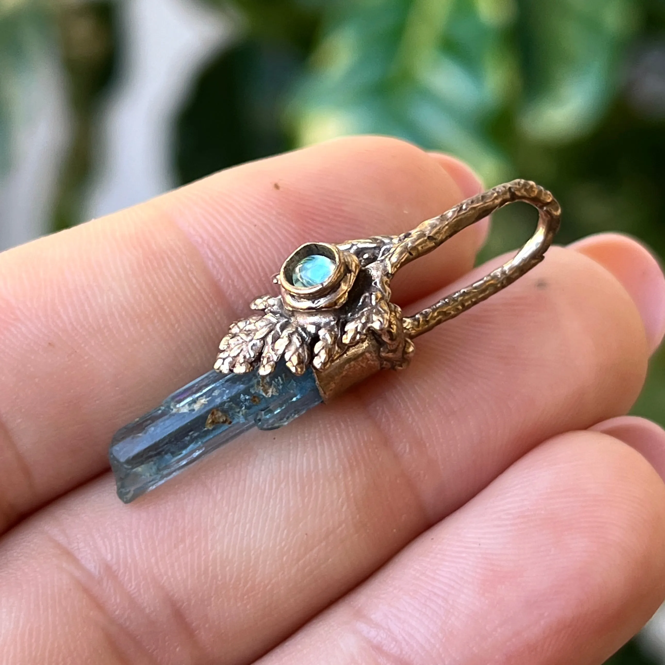 PRE-ORDER FOR JENNIFER- Aquamarine Fairy Pendant