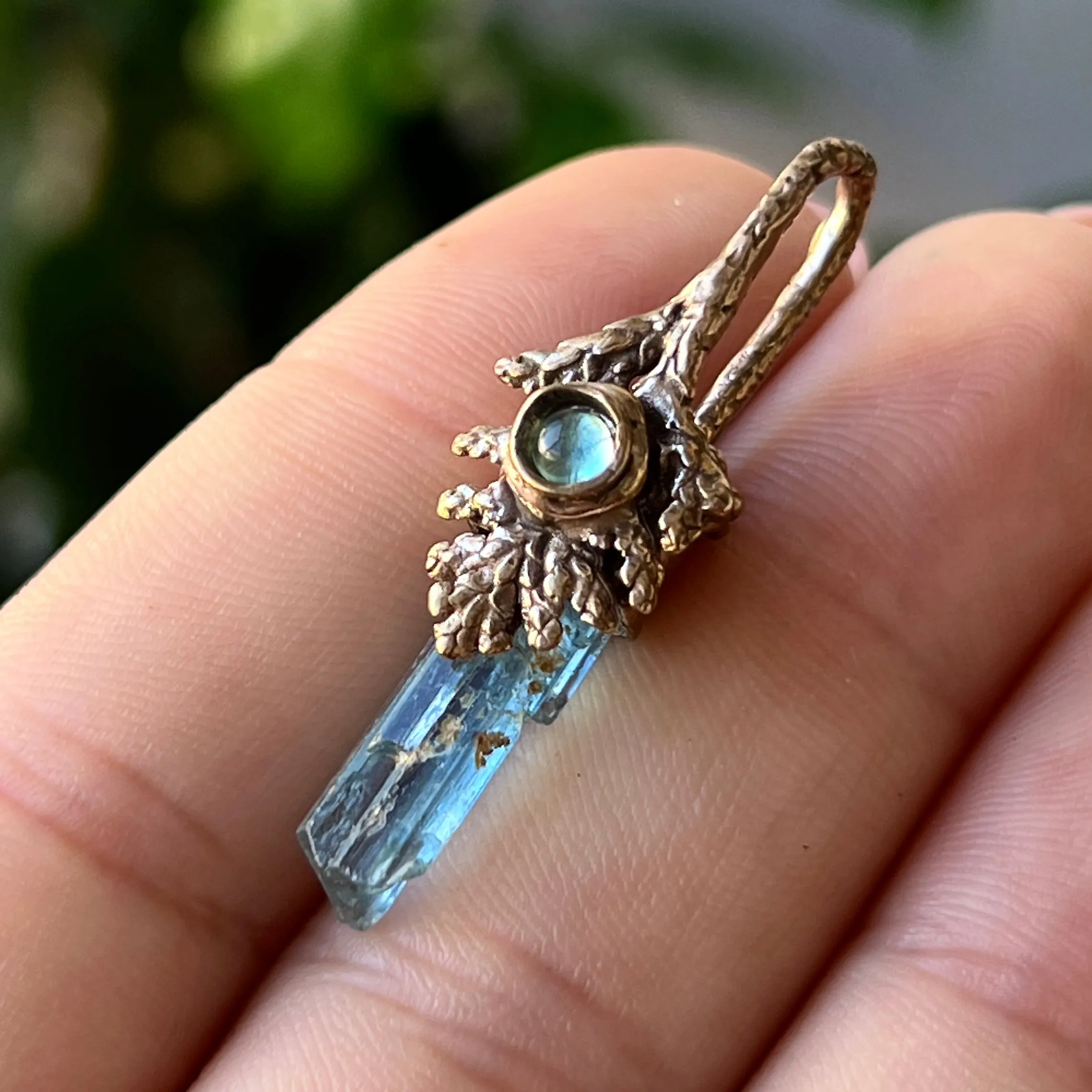 PRE-ORDER FOR JENNIFER- Aquamarine Fairy Pendant