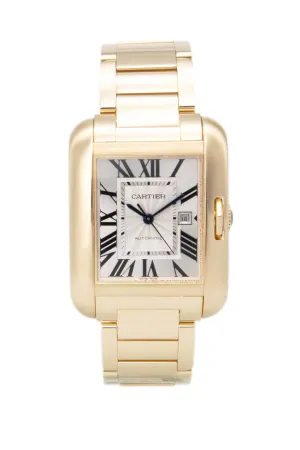 Pre-Owned 18k Yellow Gold Cartier Tank Anglaise - W5310015