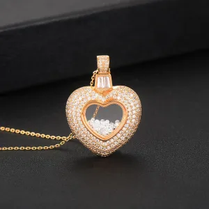 Princess Heart Inspired Fashion Necklace Pendant