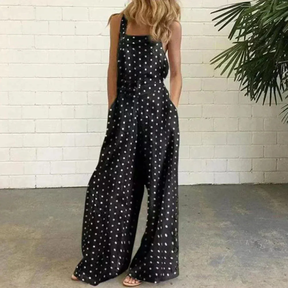Print jumpsuits