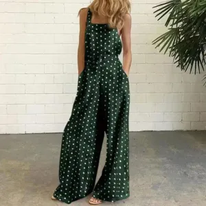 Print jumpsuits