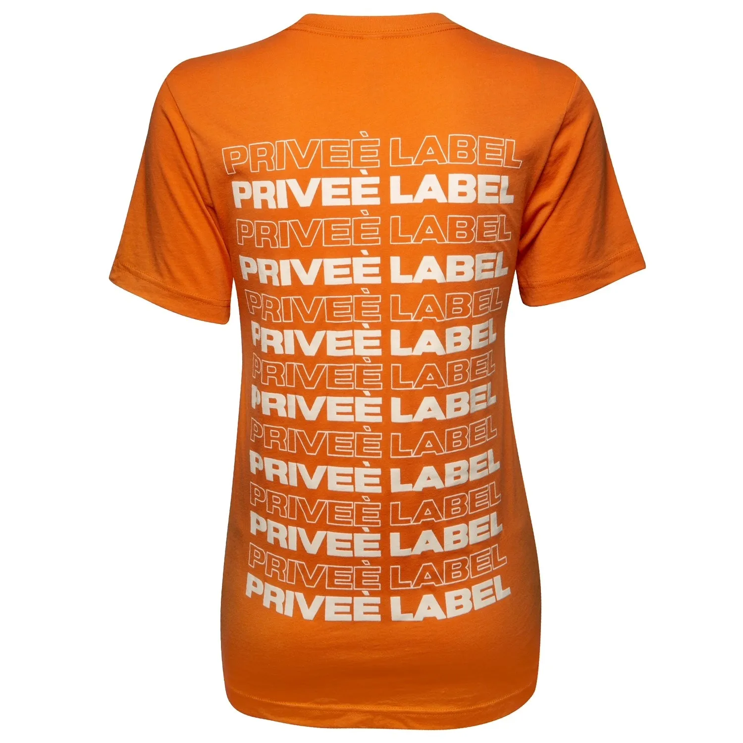 PRIVEE LABEL UNISEX  COLOR TEE - BURNT ORANGE