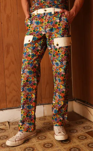 Psychedelic Garden Cargo Pant