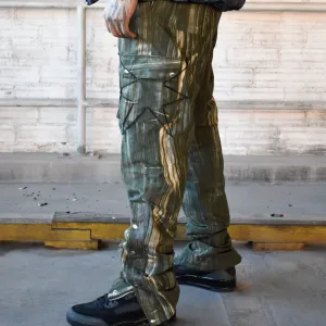 Quasar Acid Cargo Pants - Green