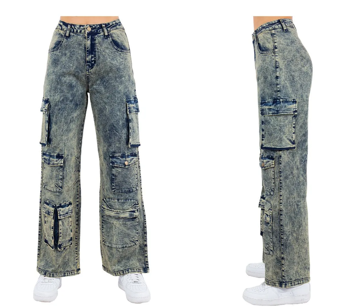 "Lit" Cargo Jeans