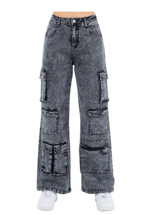 "Lit" Cargo Jeans