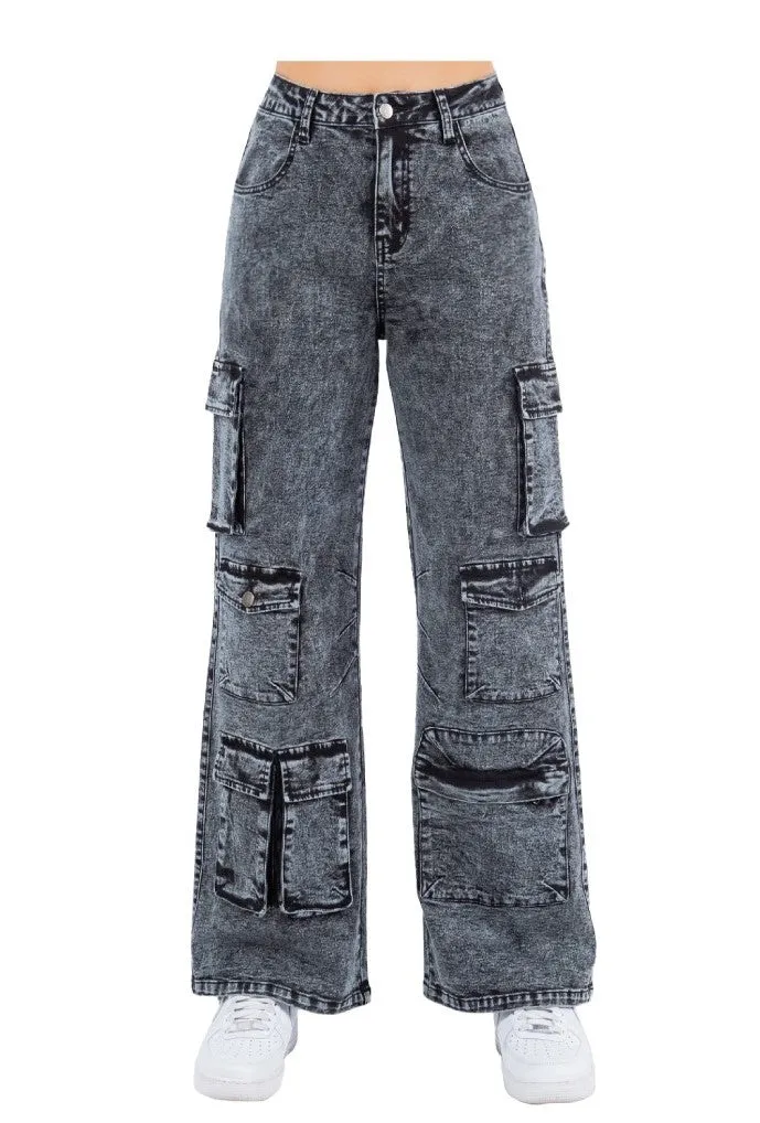 "Lit" Cargo Jeans