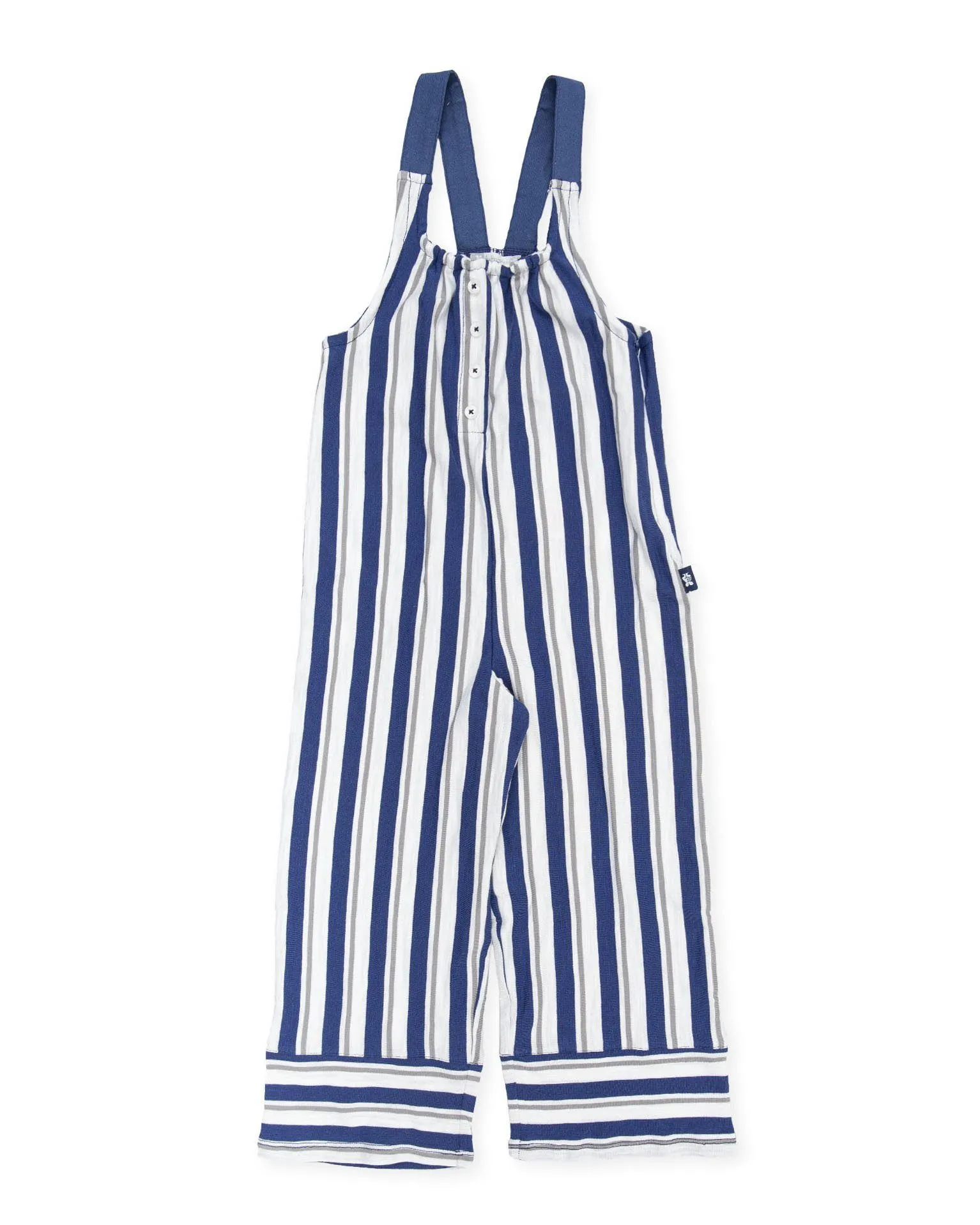 "Lovina" Blue Striped Jumpsuit