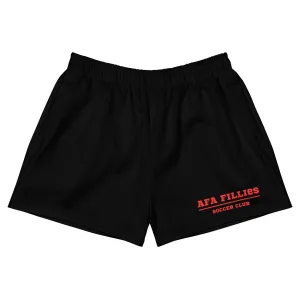Red AFA Women’s Recycled Athletic Shorts