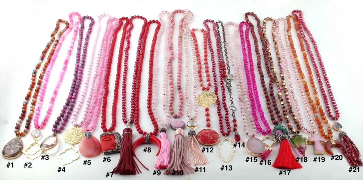 Red Statement Piece Necklaces