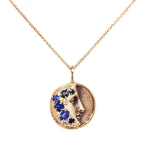 Reflections Sapphire Pendant Necklace