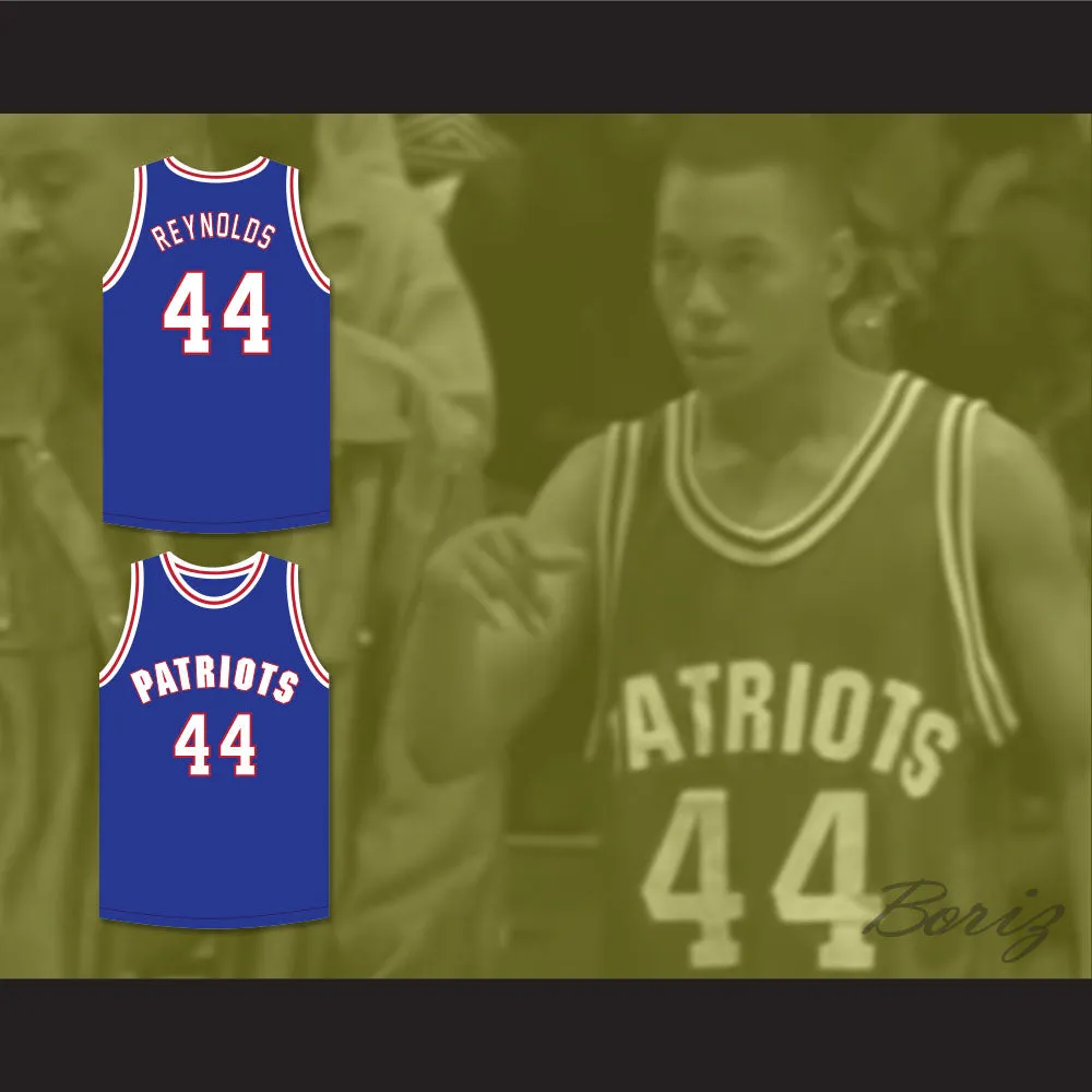 Reggie Reynolds 44 Will Foster High School Patriots Blue Basketball Jersey The Red Sneakers 2