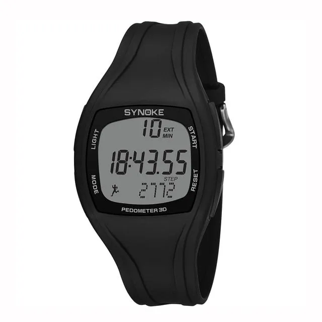 Relogio Masculino Digital Sports Watch Synoke Calorie Pedometer Chronograph Outdoor Watches 50m Waterproof Digital Watch