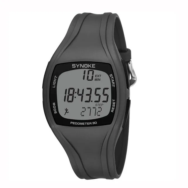 Relogio Masculino Digital Sports Watch Synoke Calorie Pedometer Chronograph Outdoor Watches 50m Waterproof Digital Watch
