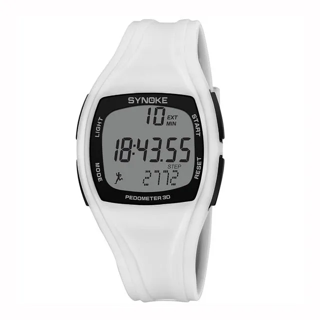 Relogio Masculino Digital Sports Watch Synoke Calorie Pedometer Chronograph Outdoor Watches 50m Waterproof Digital Watch