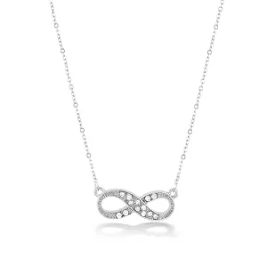 RHODIUM CRYSTAL NECKLACES #FW1202481 (TB17)