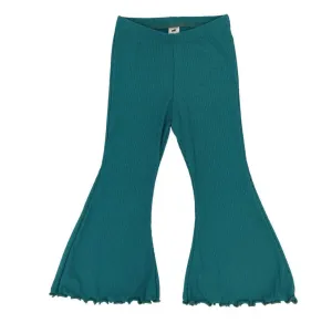 RIB-KNIT FLARES
