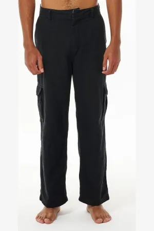 RIP CURL SAVAGE CUTS CARGO PANT - BLACK