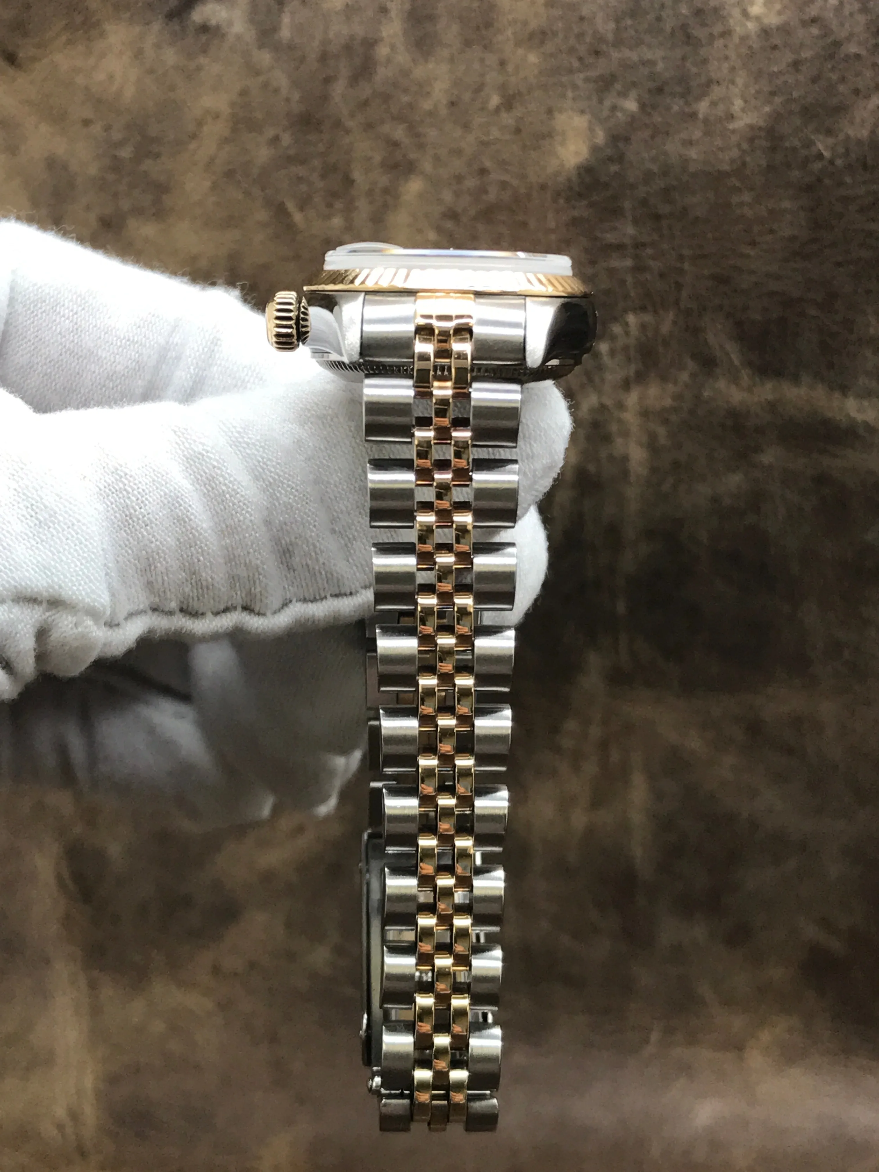 Rolex Datejust 26mm 79173 Factory black Onyx with Diamonds Dial Automatic Women's Watch