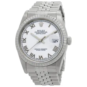 Rolex Datejust 36 16234 White Dial Automatic Watch