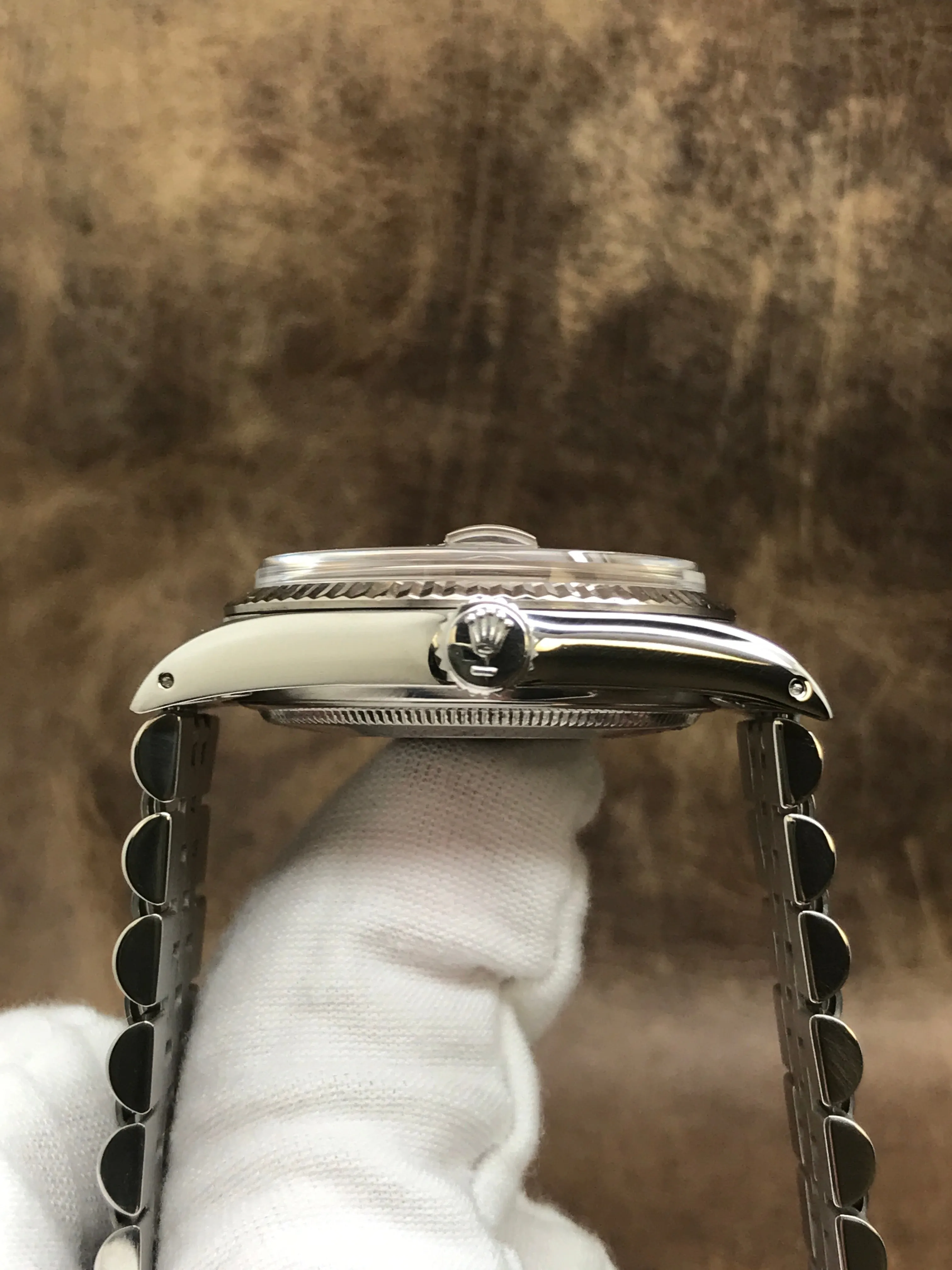 Rolex Datejust 36mm 16014 Silver Dial Automatic Watch