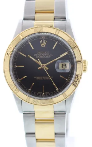 Rolex Datejust Thunderbird Turn-O-Graph 16263