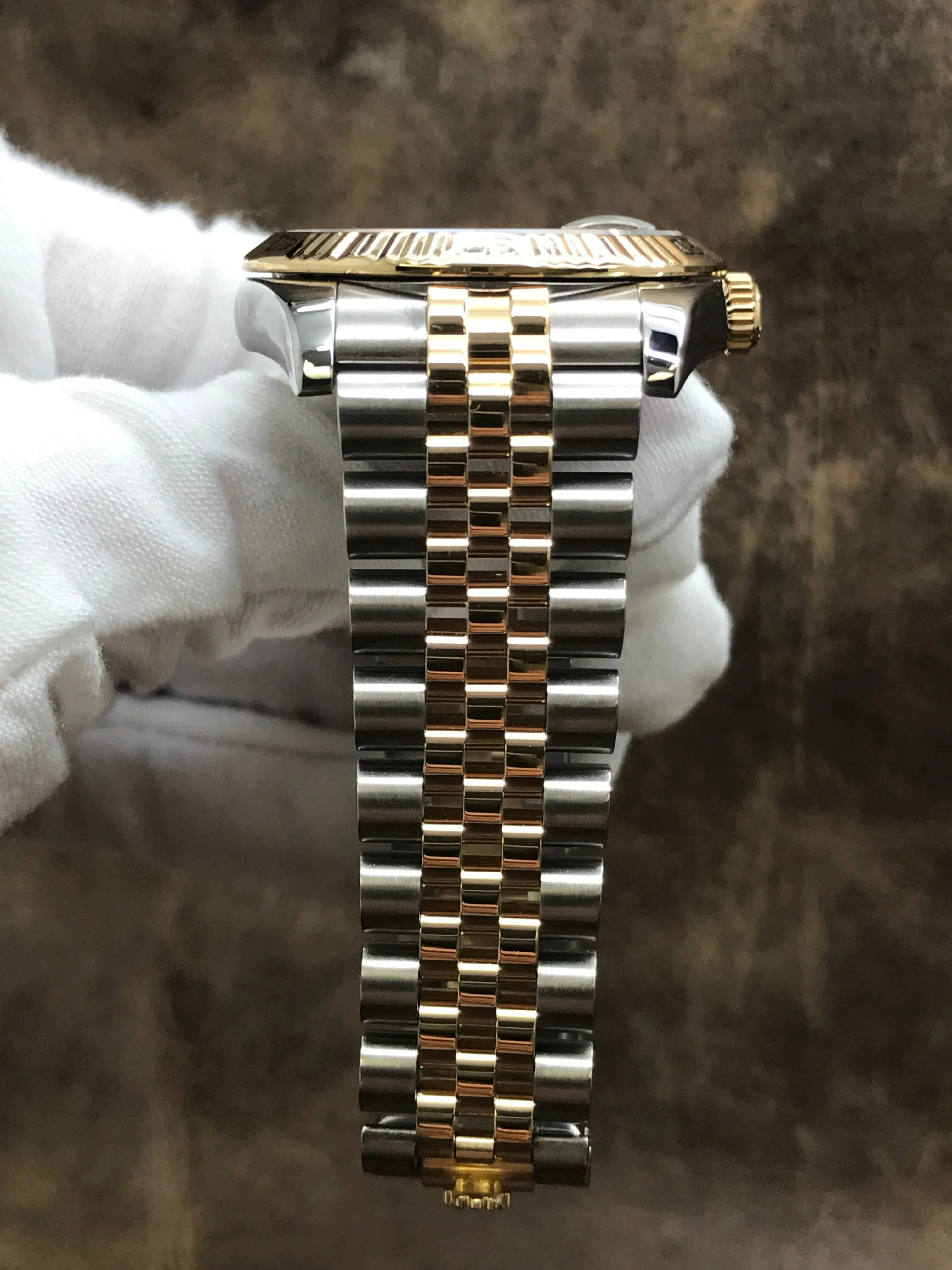 Rolex Datejust Turn-o-graph 116263 Rhodium Dial Automatic Watch