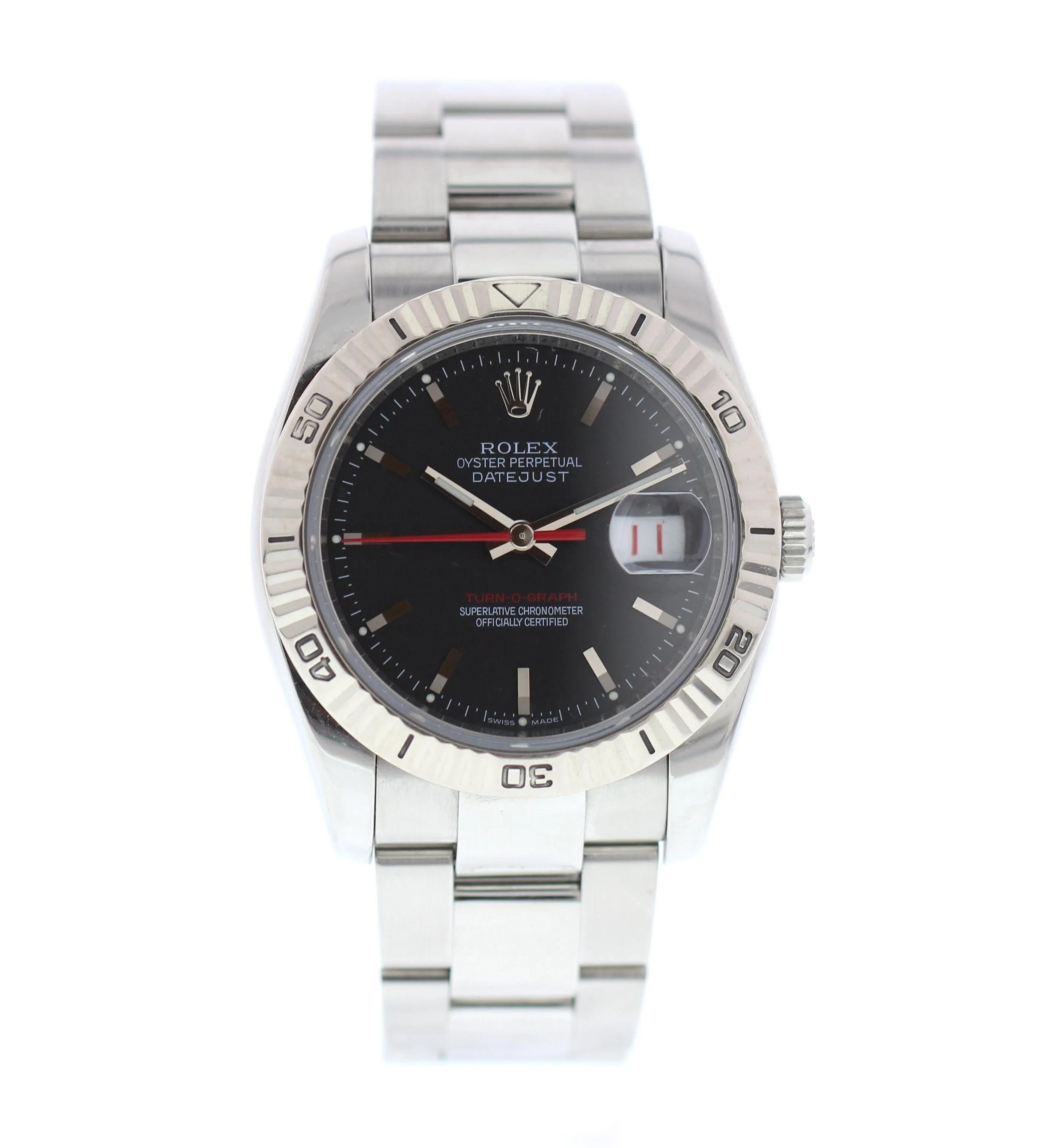 Rolex Datejust Turnograph 116264 Stainless Steel