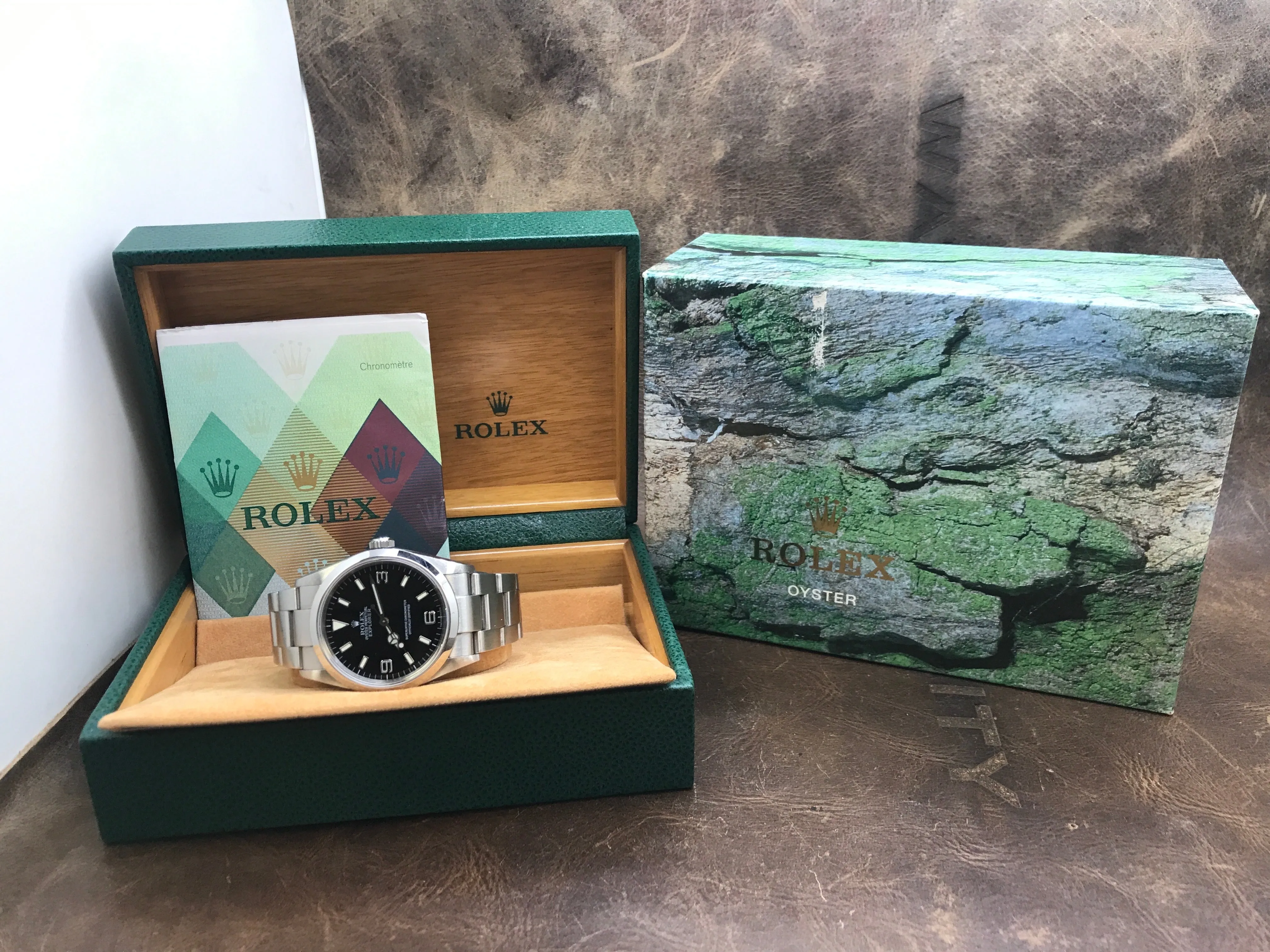 Rolex Explorer 36mm 114270 Black Dial Automatic Watch