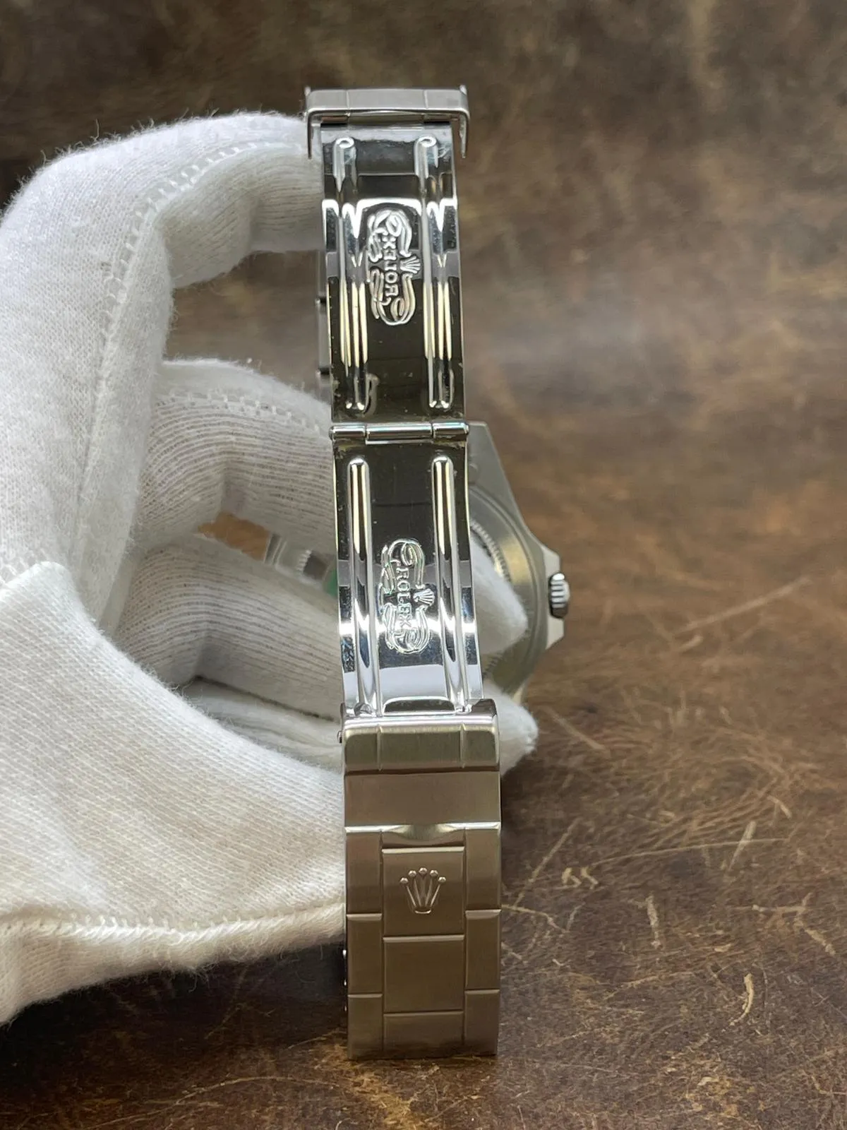 Rolex GMT Master II MINT Unpolished Coke 16710 Black Dial Automatic Men's Watch