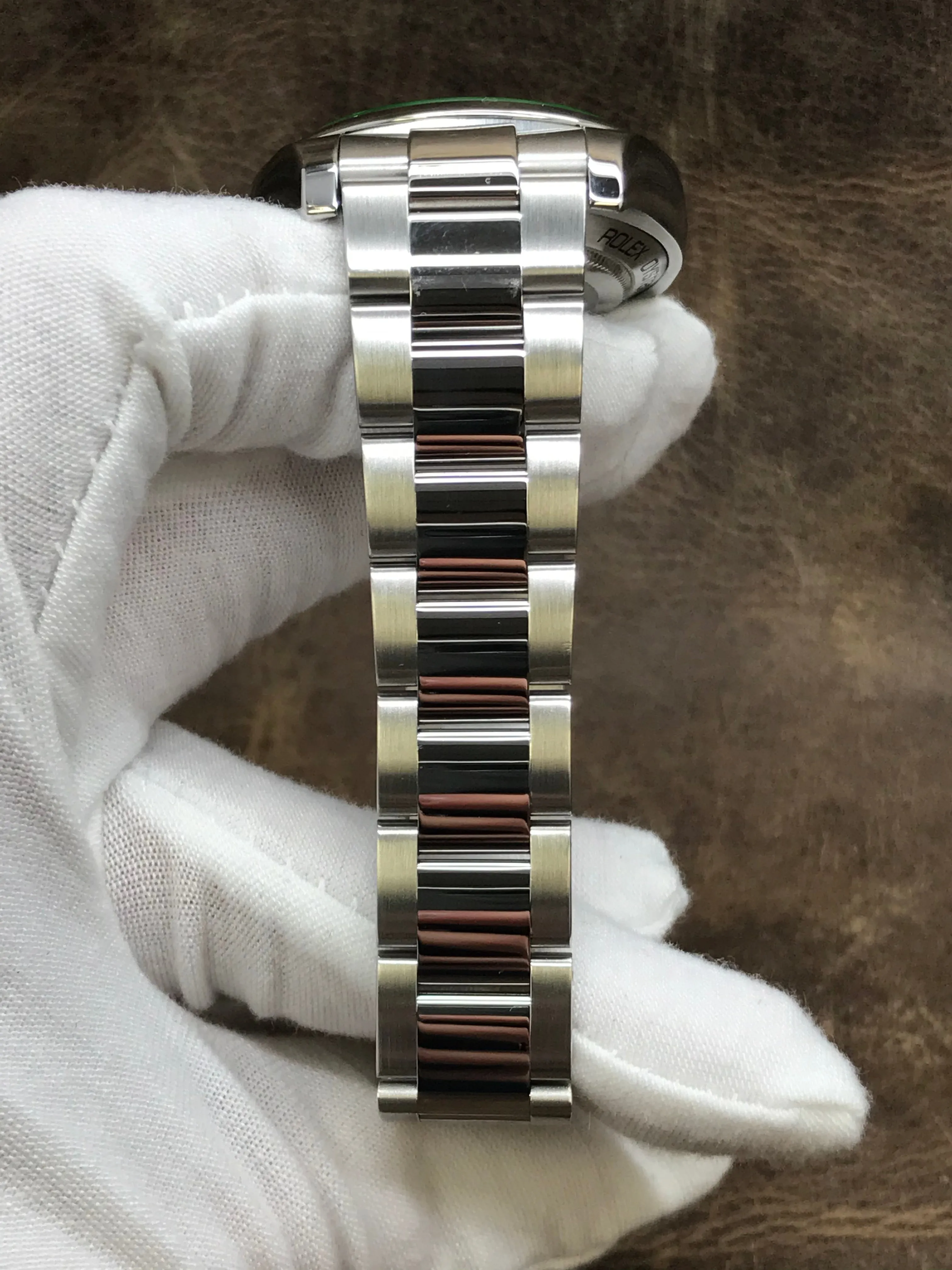 Rolex Milgauss Green 116400V Black Dial Automatic Men's Watch