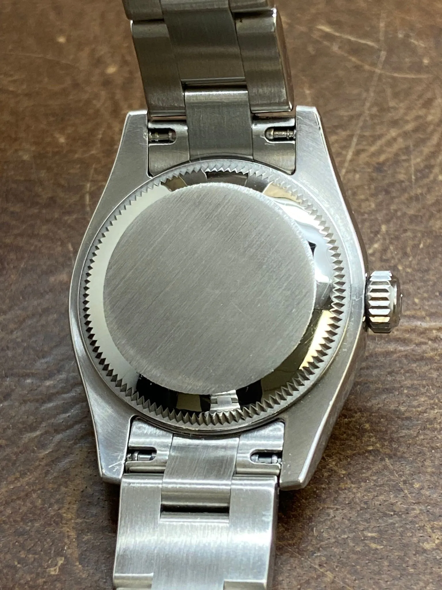 Rolex Oyster Perpetual 26mm 176200 Silver Dial Automatic Women's Watch