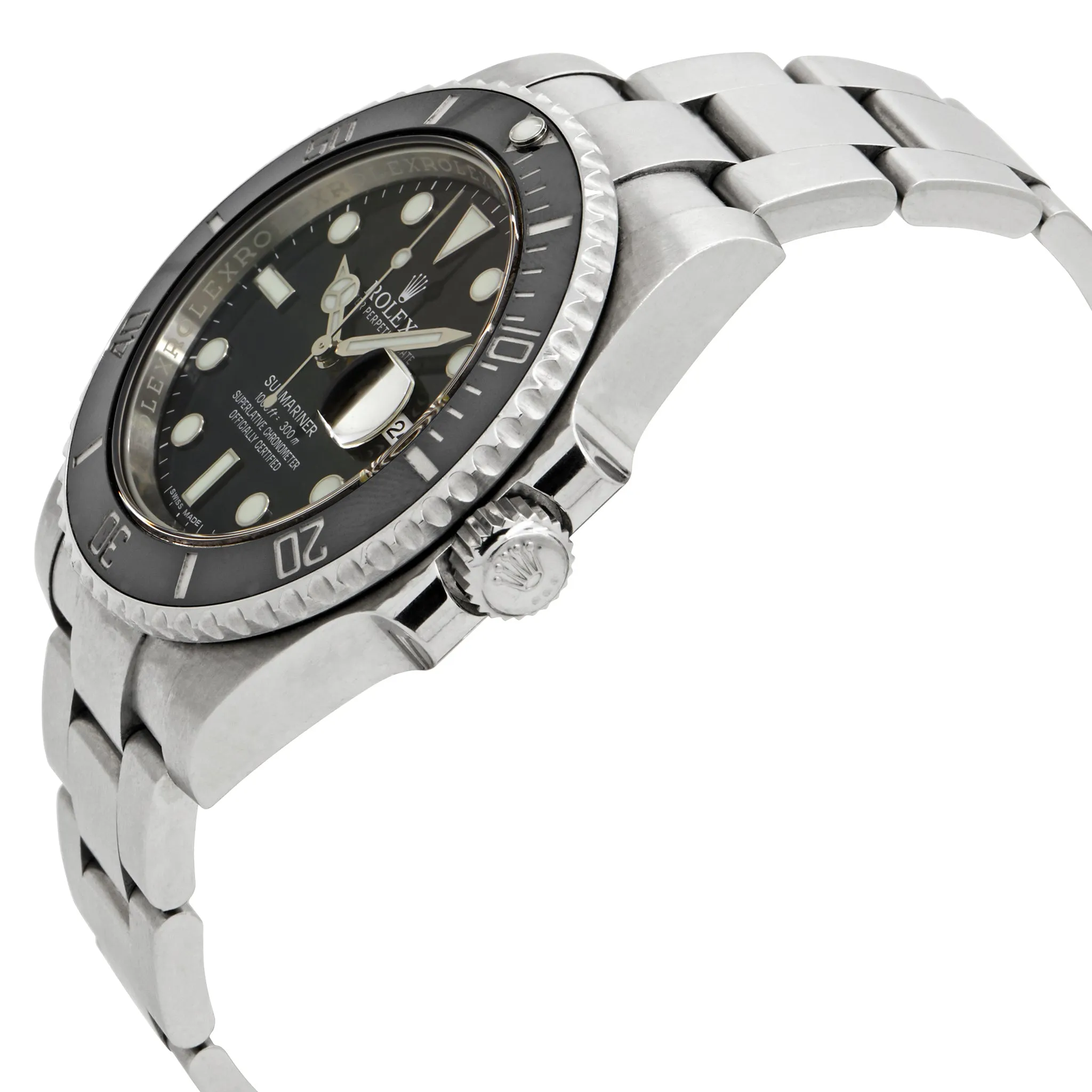 Rolex Submariner Date Cerachrom 116610 Black Dial Automatic Men's Watch
