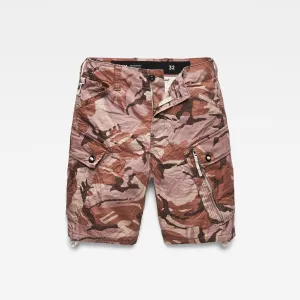 Roxic Camo  soft taupe/chocolate berry straight cut