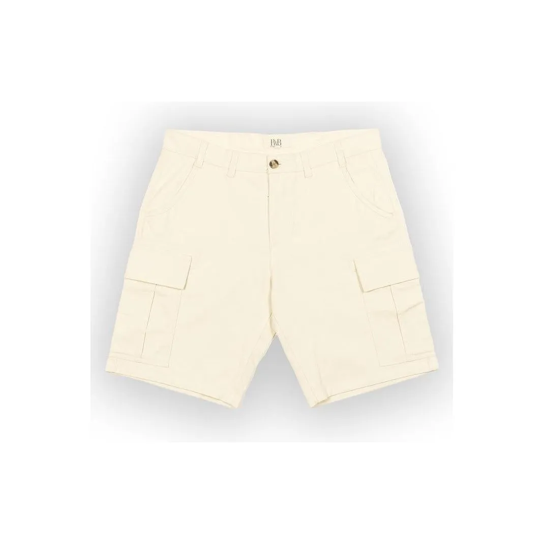 Rupert & Buckley Parker Cargo Shorts - Ecru