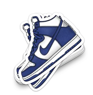 SB Dunk High "BTTYS Kentucky" Sneaker Sticker