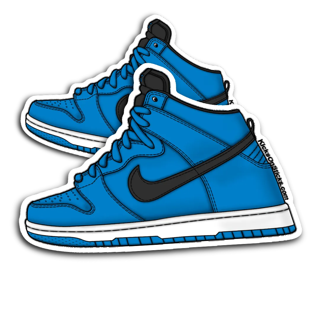 SB Dunk High "Game Royal" Sneaker Sticker