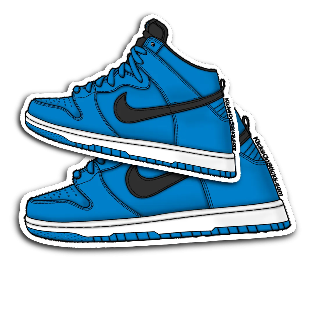 SB Dunk High "Game Royal" Sneaker Sticker