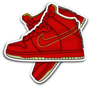 SB Dunk High "YOTH" Sneaker Sticker