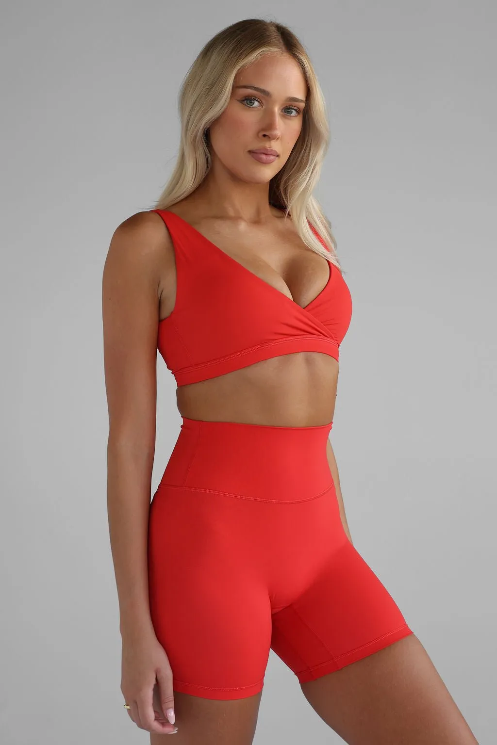Sculpt Bike Shorts - Chilli
