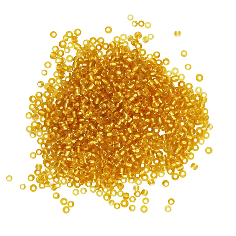SEED BEAD GLASS SEED BEAD GOLD 1.8MM 60G