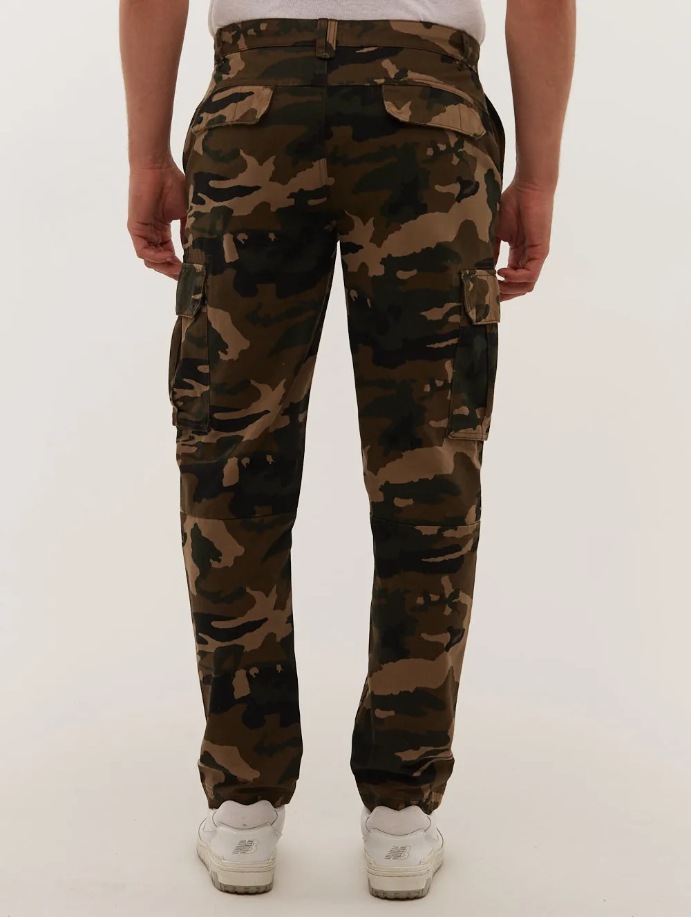 Sergei Regular Fit Twill Cargo Pants