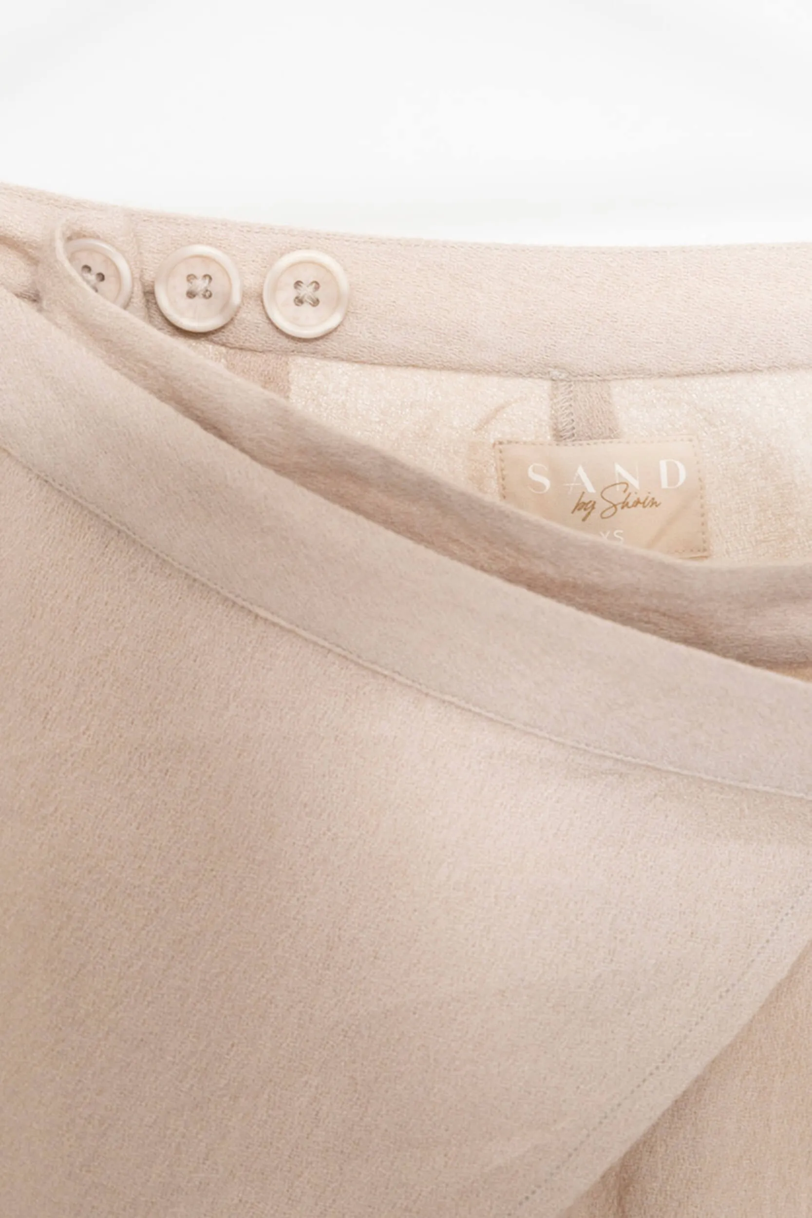 Seville Woollen Pants (Natural)