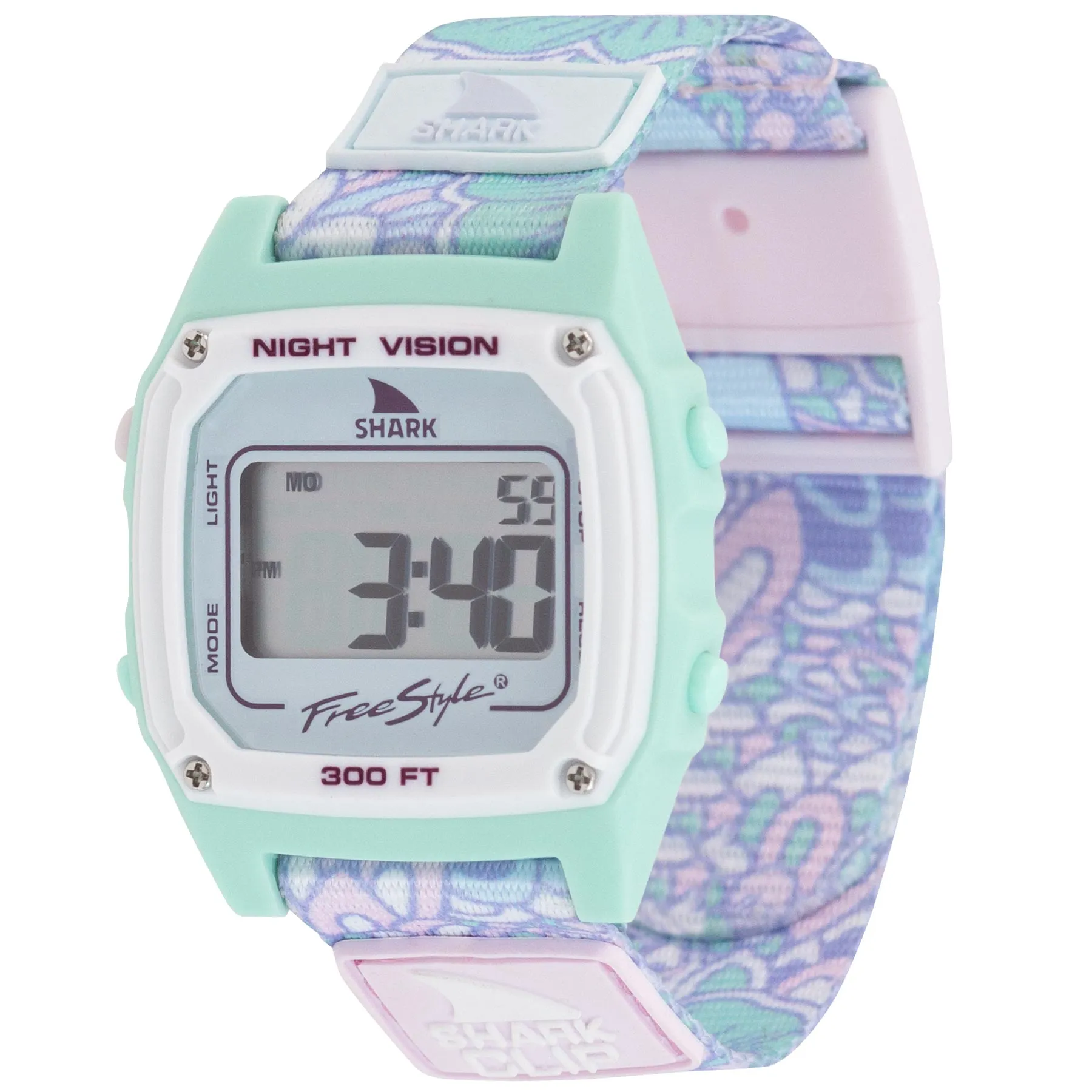 SHARK CLASSIC CLIP MINT PAISLEY