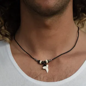 Shark Tooth Necklace Choker c184