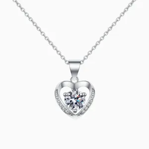 Shimmer Heart Necklace