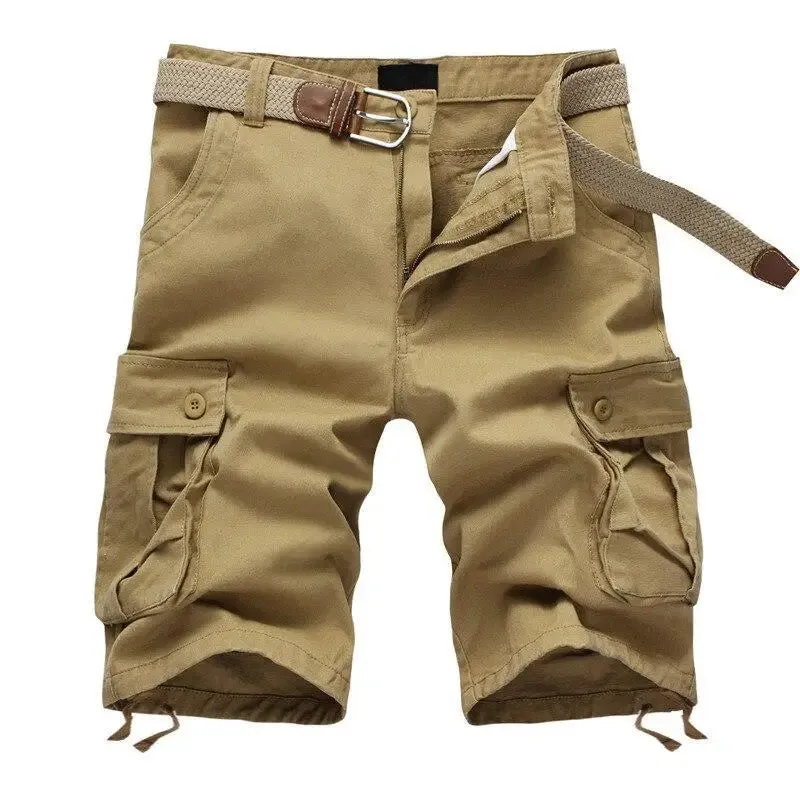 SHORT MILITAIRE AVEC POCHES PRATIQUES